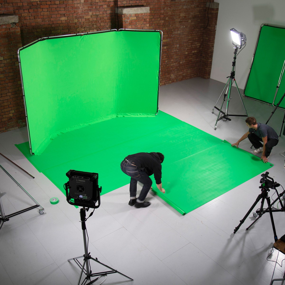 Manfrotto 4.5×13′ Vinyl Floor Strip, Chroma Key Green