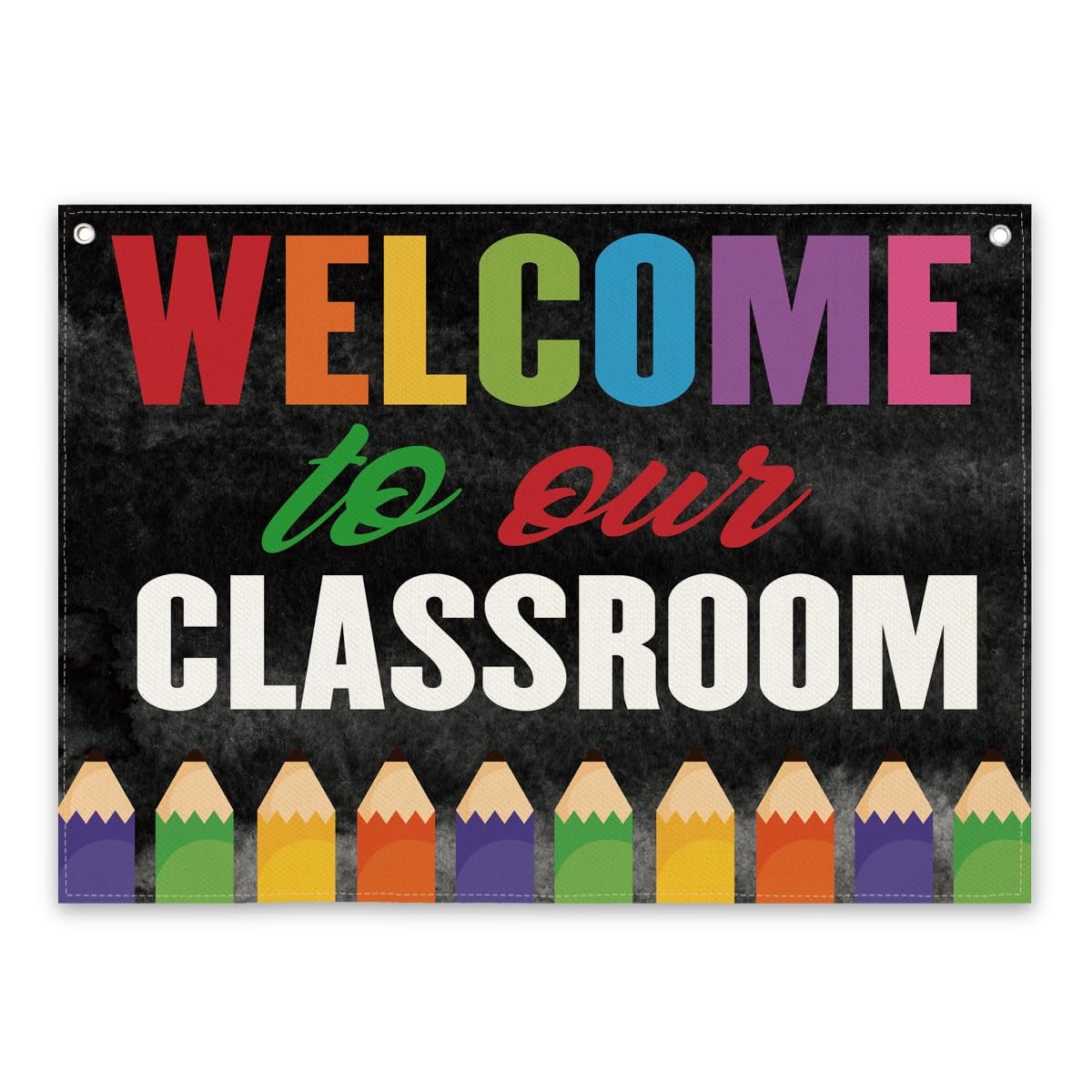 Welcome Decoration for Classroom, Welcome to Our Classroom Banner, Canvas Ban…