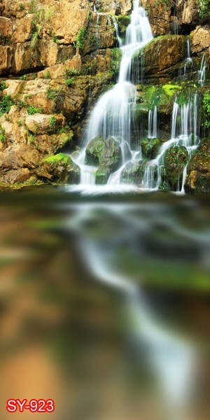 10’x20′ CP Outdoor Waterfall Scenic Microfiber Fabric background backdrop SY923
