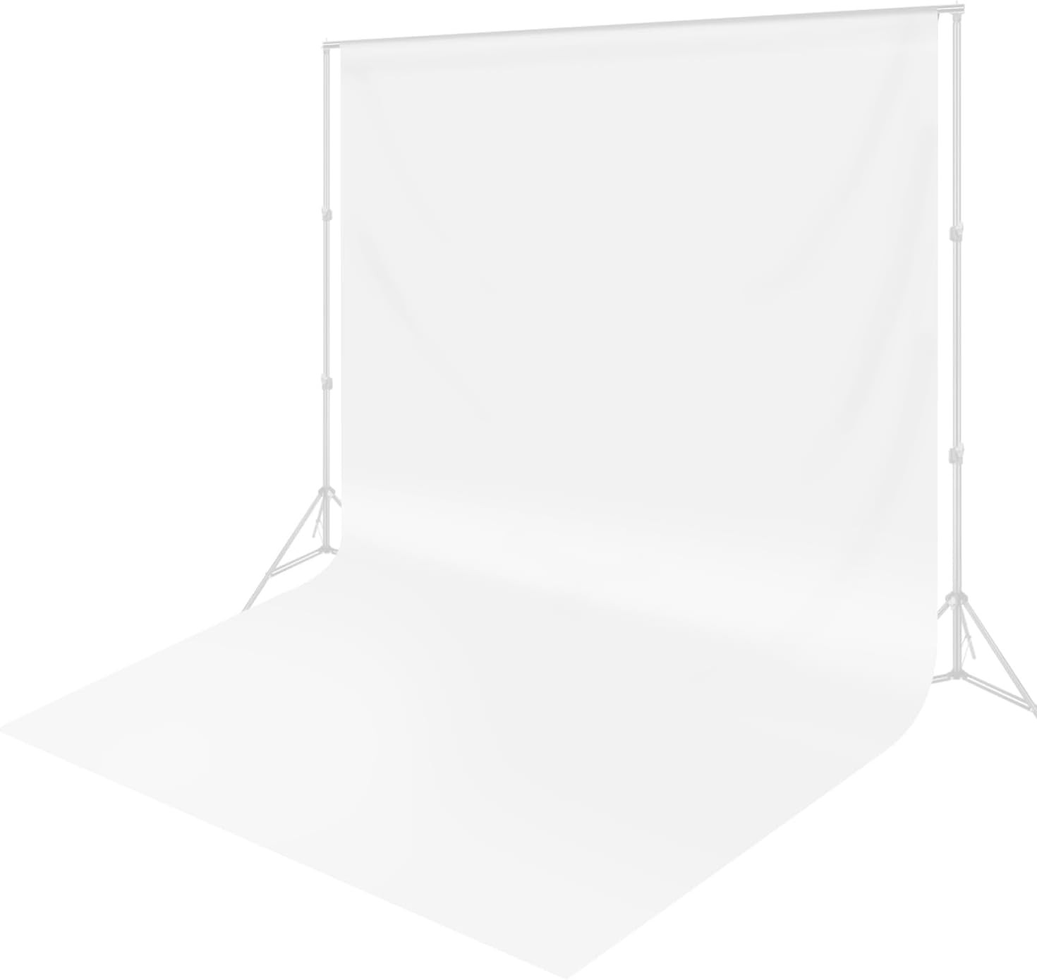 10 x 20 ft White Backdrop Background White Screen Photography Video Recording