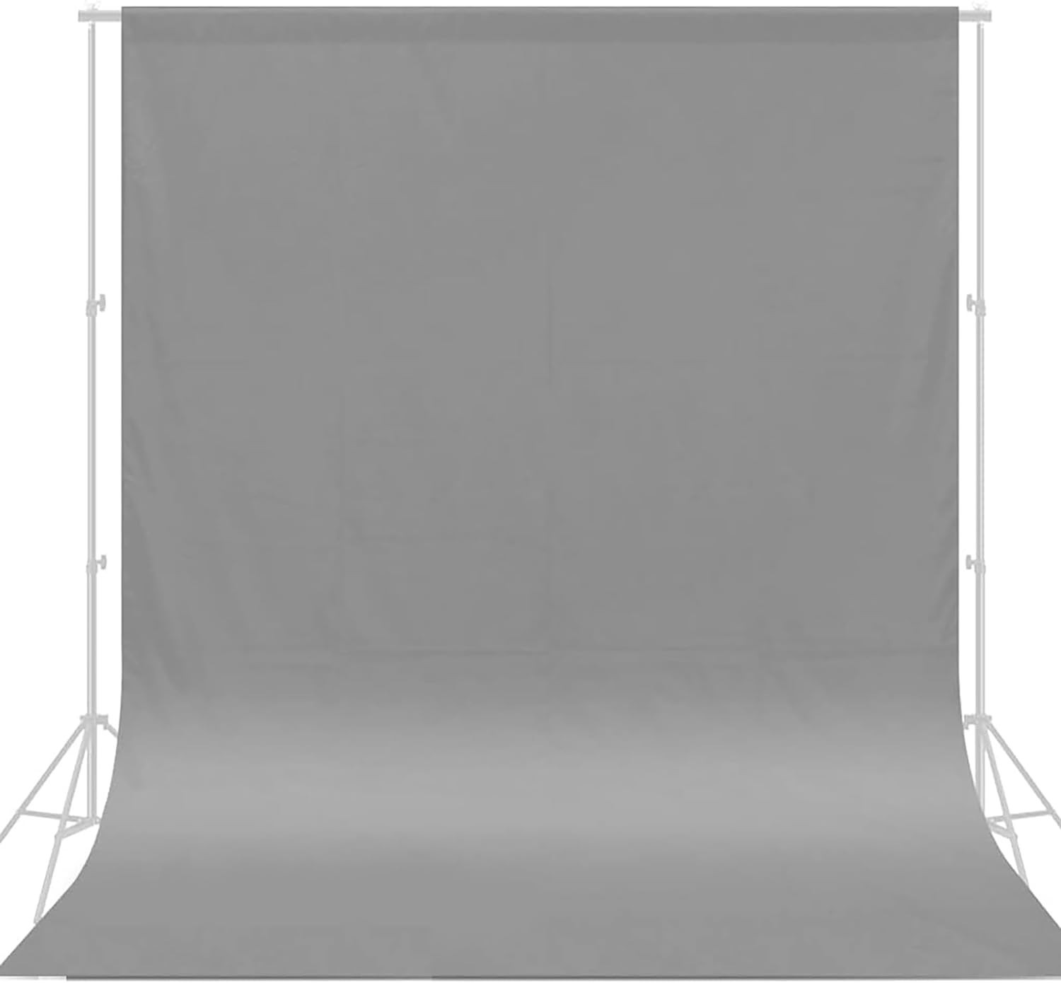 Versatile 10x12ft Gray Photography Background – Wrinkle-Resistant & Durable