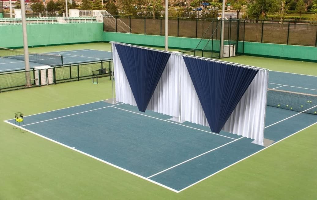 DOUBLE CROSSBAR ADJUSTABLE QUICK BACKDROP KIT 10FT x 20FT PIPE WITHOUT DRAPE