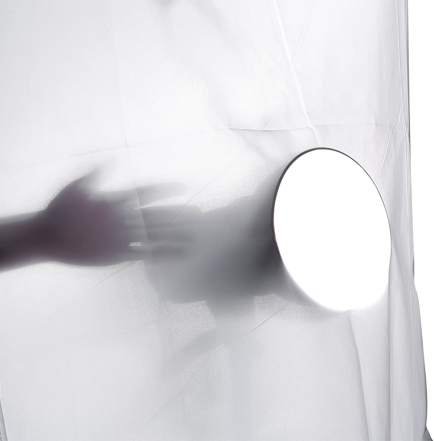 12X5 Feet/3.6X1.5 Meters Polyester White Seamless Diffusion Fabric.