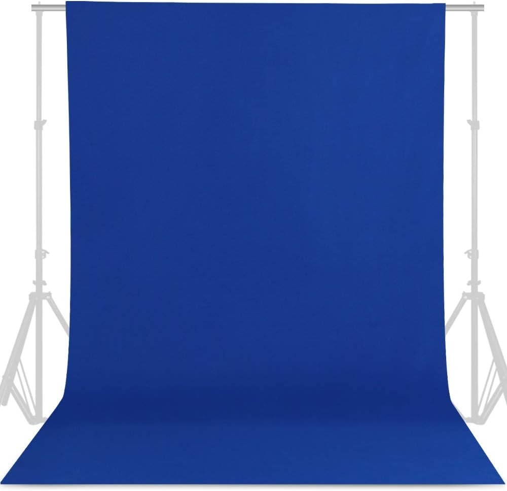 Elegant 6FT x 10FT Royal Blue Seamless Background – Perfect for Photoshoots