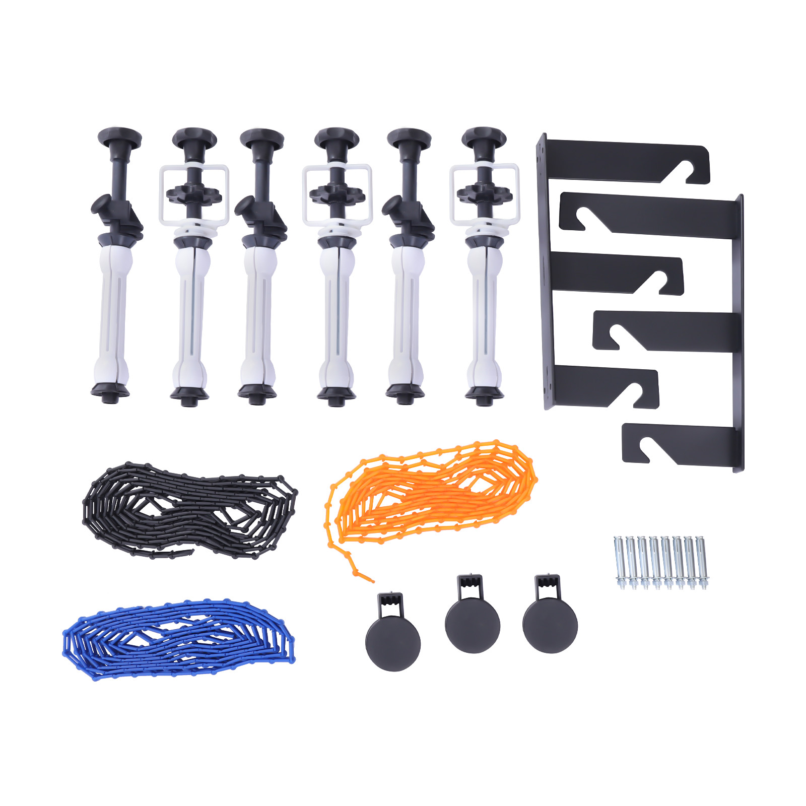 Photography 3 Roller Backdrop Wall Mount Manual Background Roller Support System