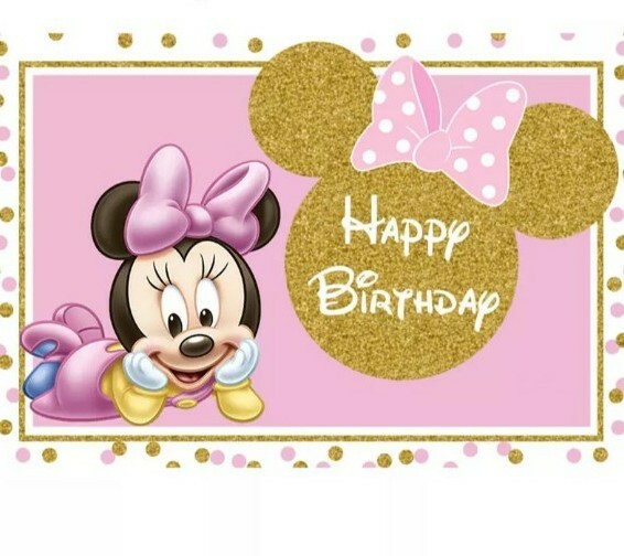 Cartoon Photo Background Vinyl Birthday Party Backdrop