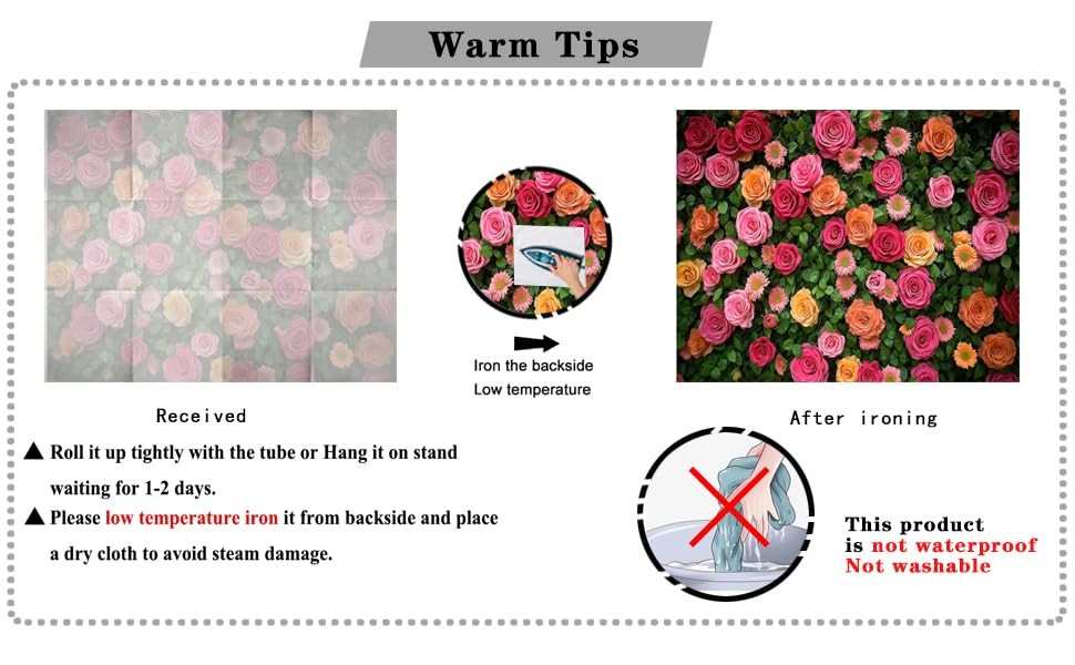 7x5ft Floral Photography Backdrop Spring Flower Wedding Prop 049