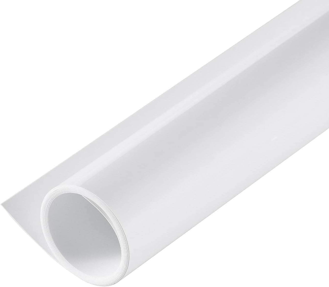 Meking 31X59 Inches (80X150Cm) White PVC Matte Backdrop Photography Background f