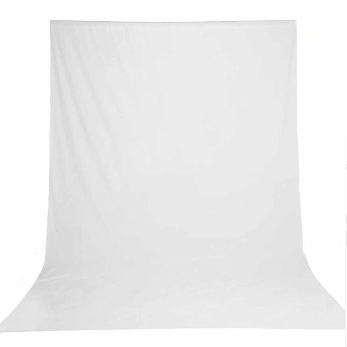 8×10 ft Photo Backdrop White Backdrop for Photoshoot Non-Reflective Soft Whit…