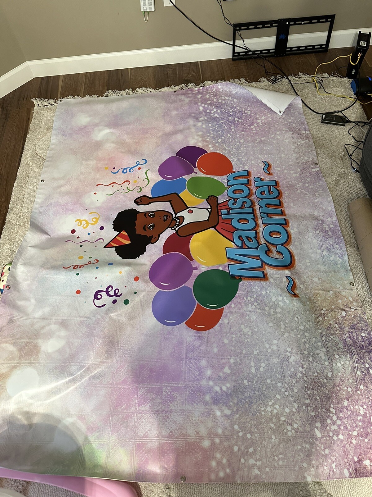 Gracie Corner Backdrop