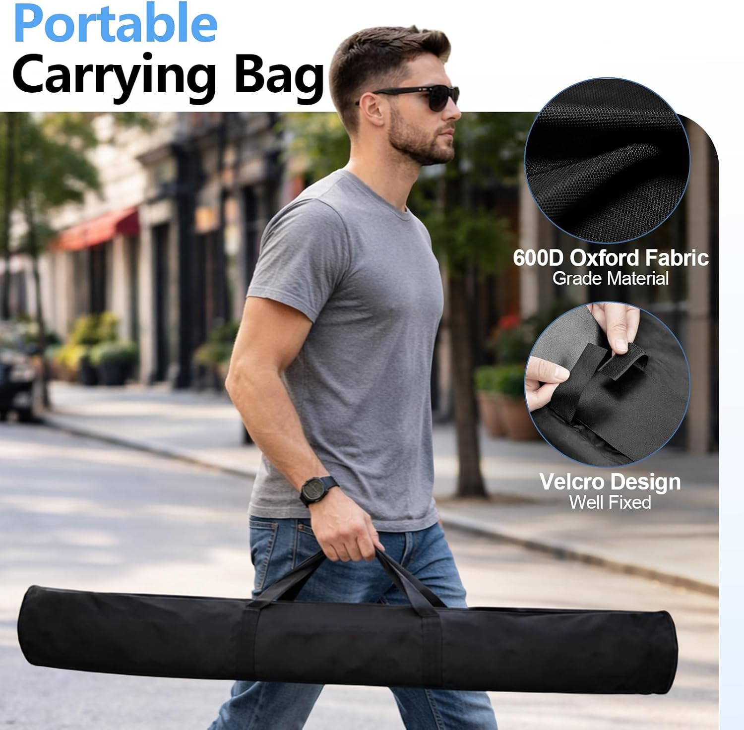 10 X 8FT Backdrop Banner Stand, Heavy Duty Adjustable Photo Background Support F