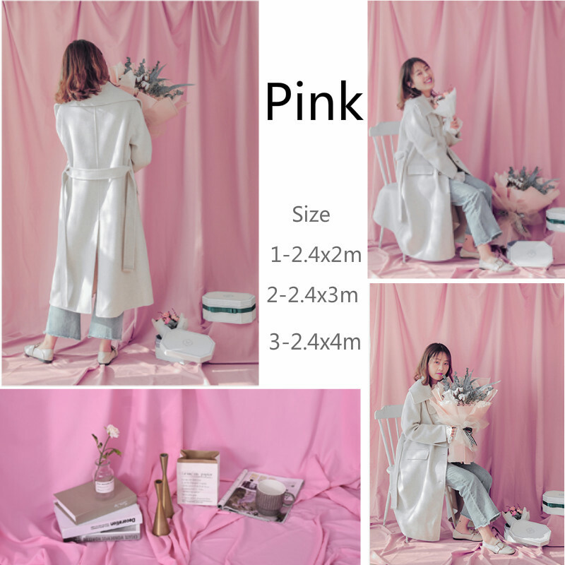 8 Color Photo Backdrops Cloth Studio Screen Background Cloth Solid Fabric Sewing