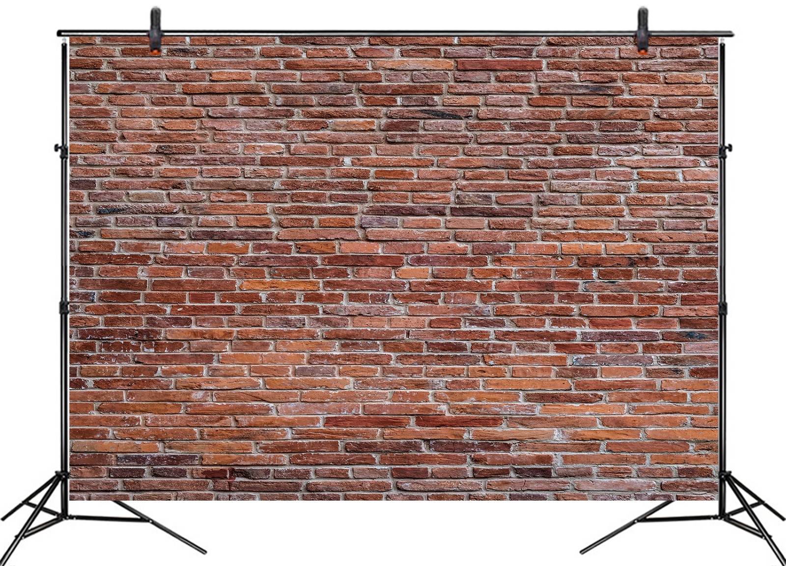 10x8ft Western Rustic Vintage Red Brick Wall Photography Background Studio Props