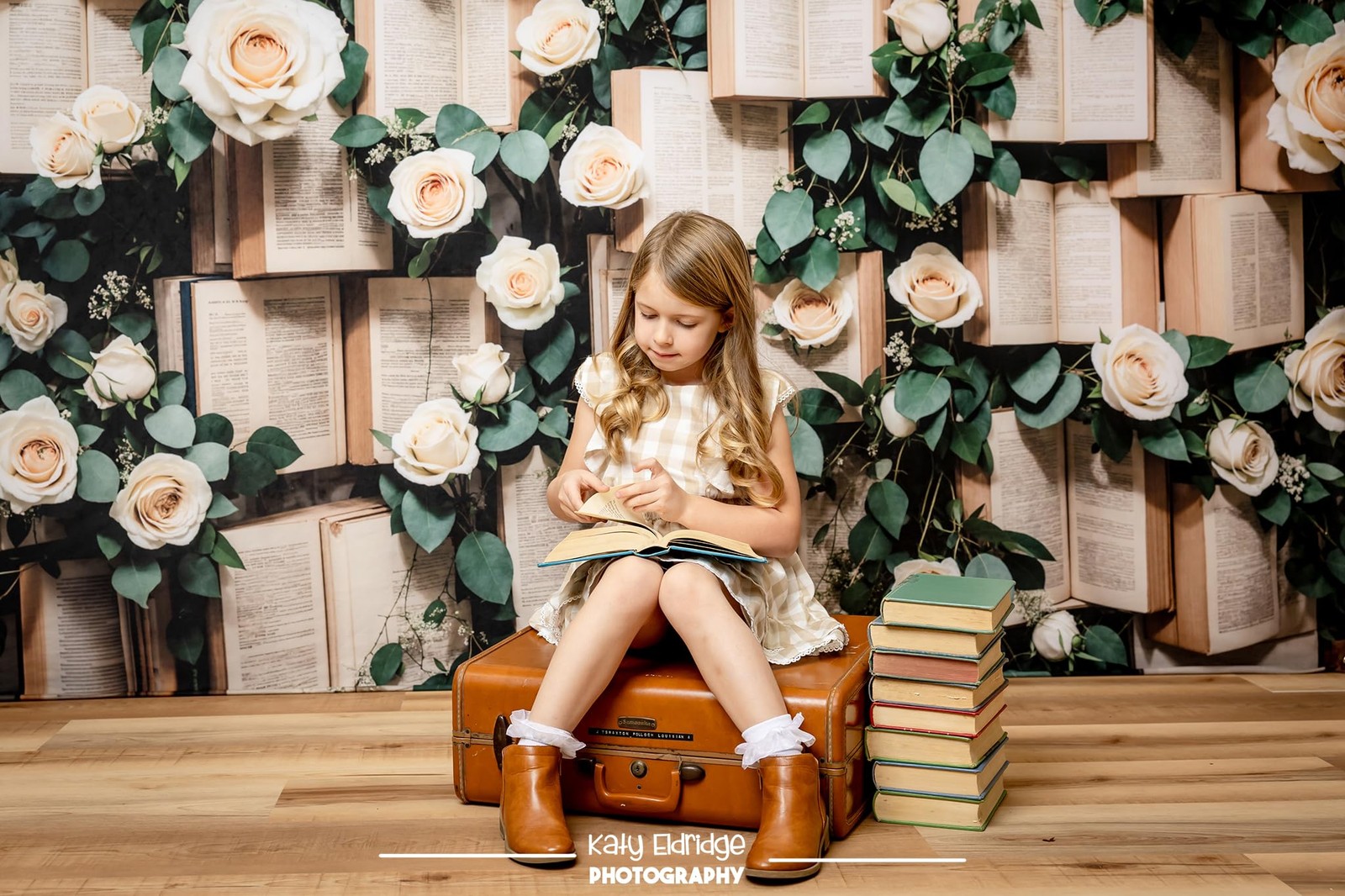 Kate 10x10ft/3x3m Book Backdrop for Photography Flower 10x10ft, BH1053993