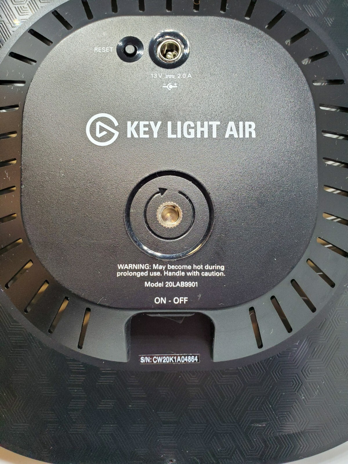 Elgato Key Light Air 20LAB9901 Telescopic Studio Light only no power cord