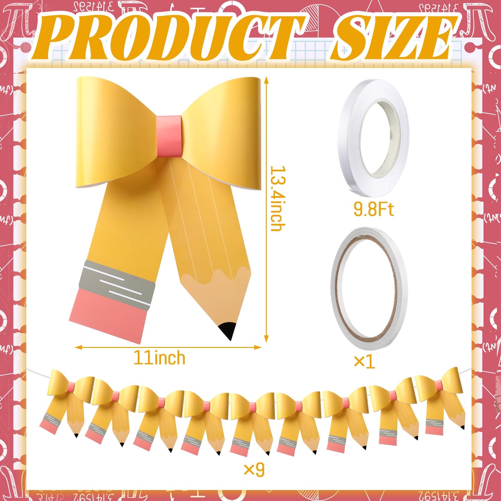 Back to Classroom Decoration Classroom Party Banner Garland Decor for Primary…