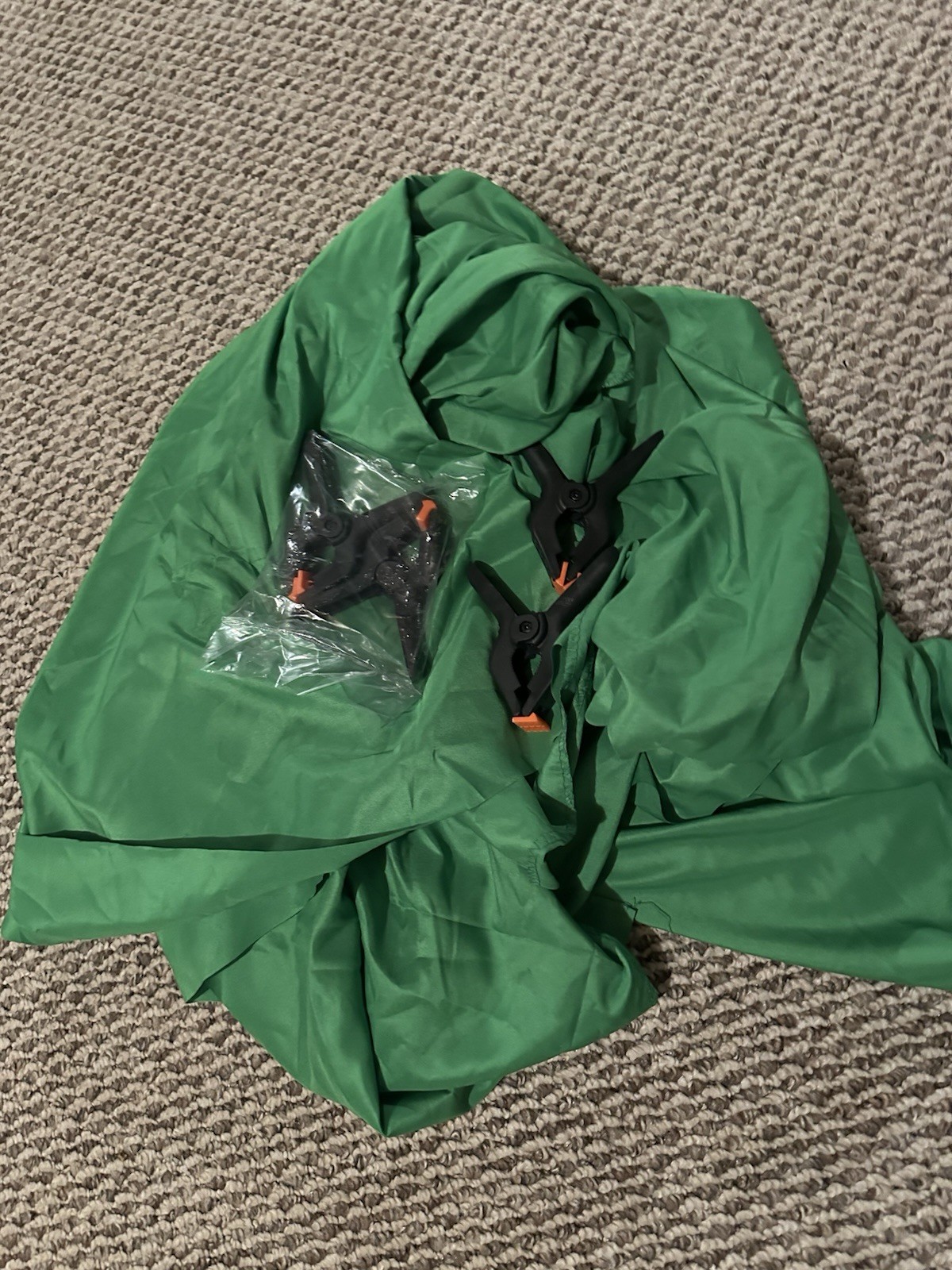 Photography Green Screen / Black Sequins Backdrop Stand Set