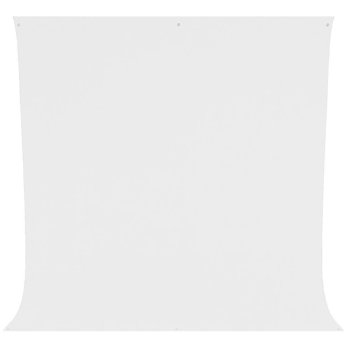 Westcott 9 x 10 Feet Wrinkle Resistant Cotton Background, Hi Key White #134