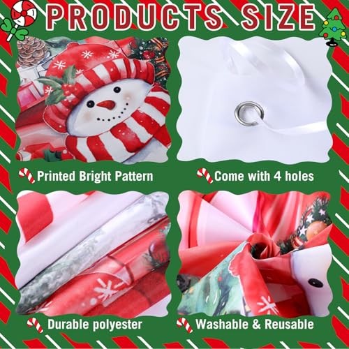 12 Pcs Seasonal Door Cover Decorations Set for Seasons Large Photography