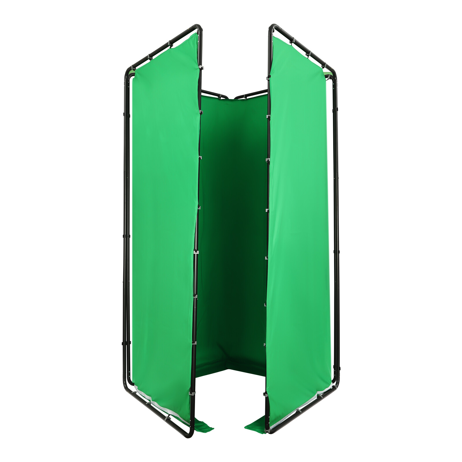 Photography Backdrop Stand Kit with Green Cloth For Photo Studio 12.73*7.55ft