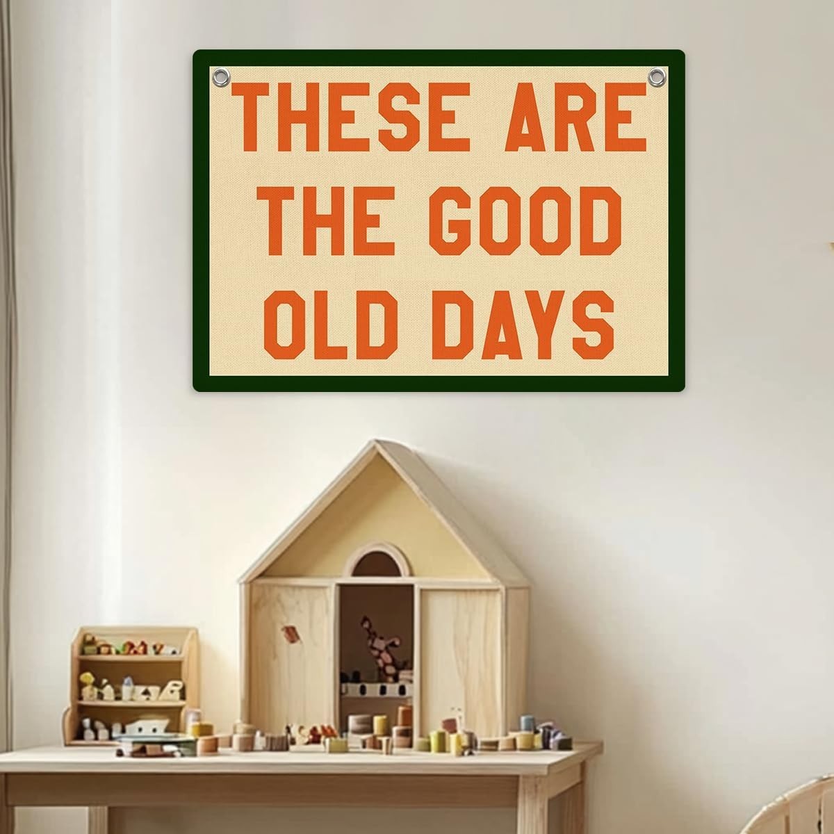 These Are The Good Old Days Sign Inspirational Banner Trendy Retro Nostalgic …
