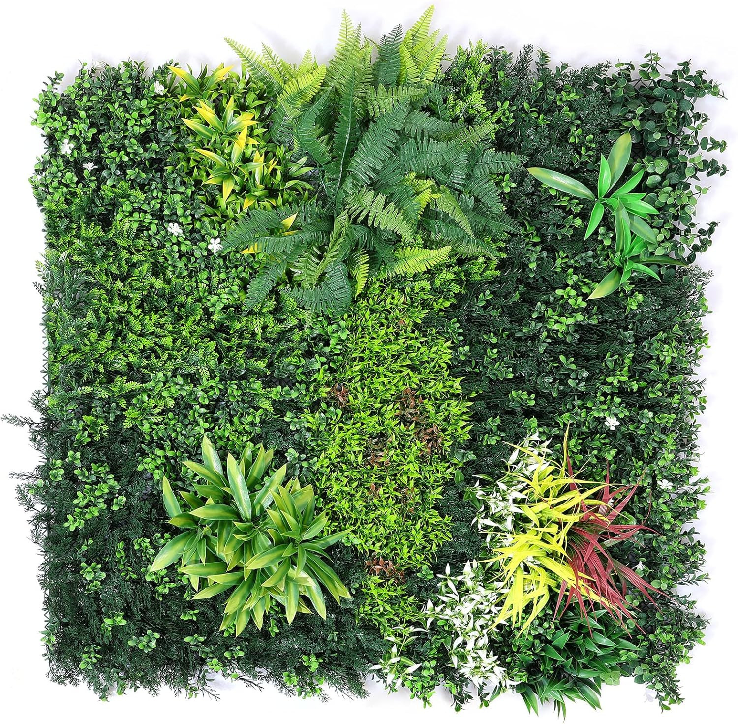 40″x40″ Artificial Grass Wall Panels – UV Protected Greenery Decor for Events