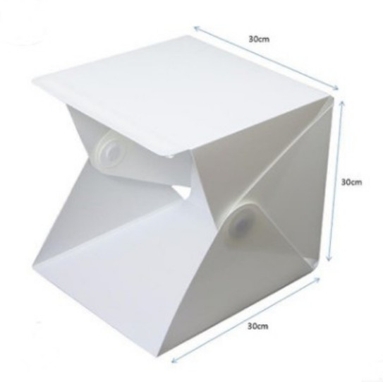 Portable Folding Lightbox Photography Room Photo Studio 30cm Light Tent Soft Box