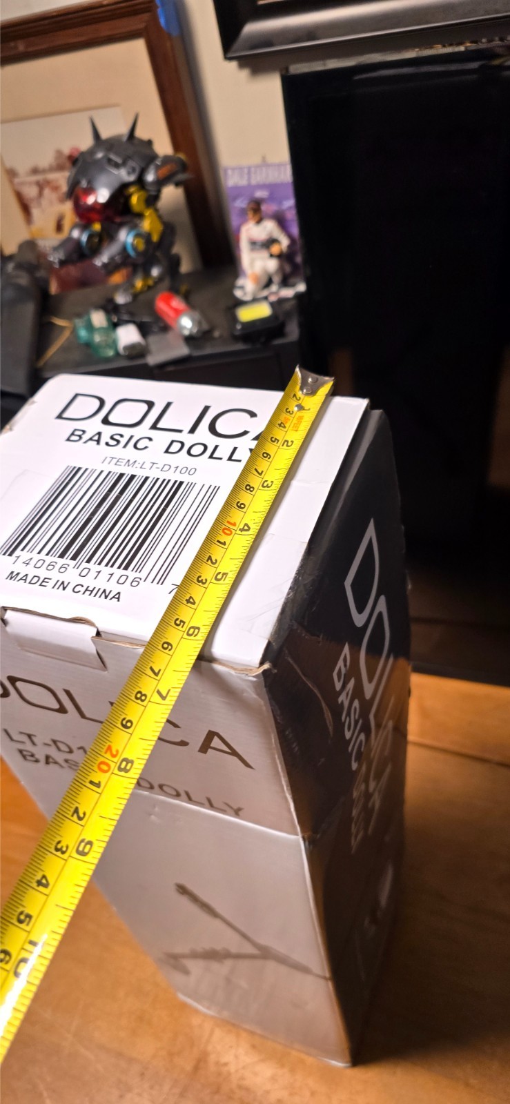 Dolica LT-D100 Basic Dolly Tripod Slider Wheel System Camera Open Box