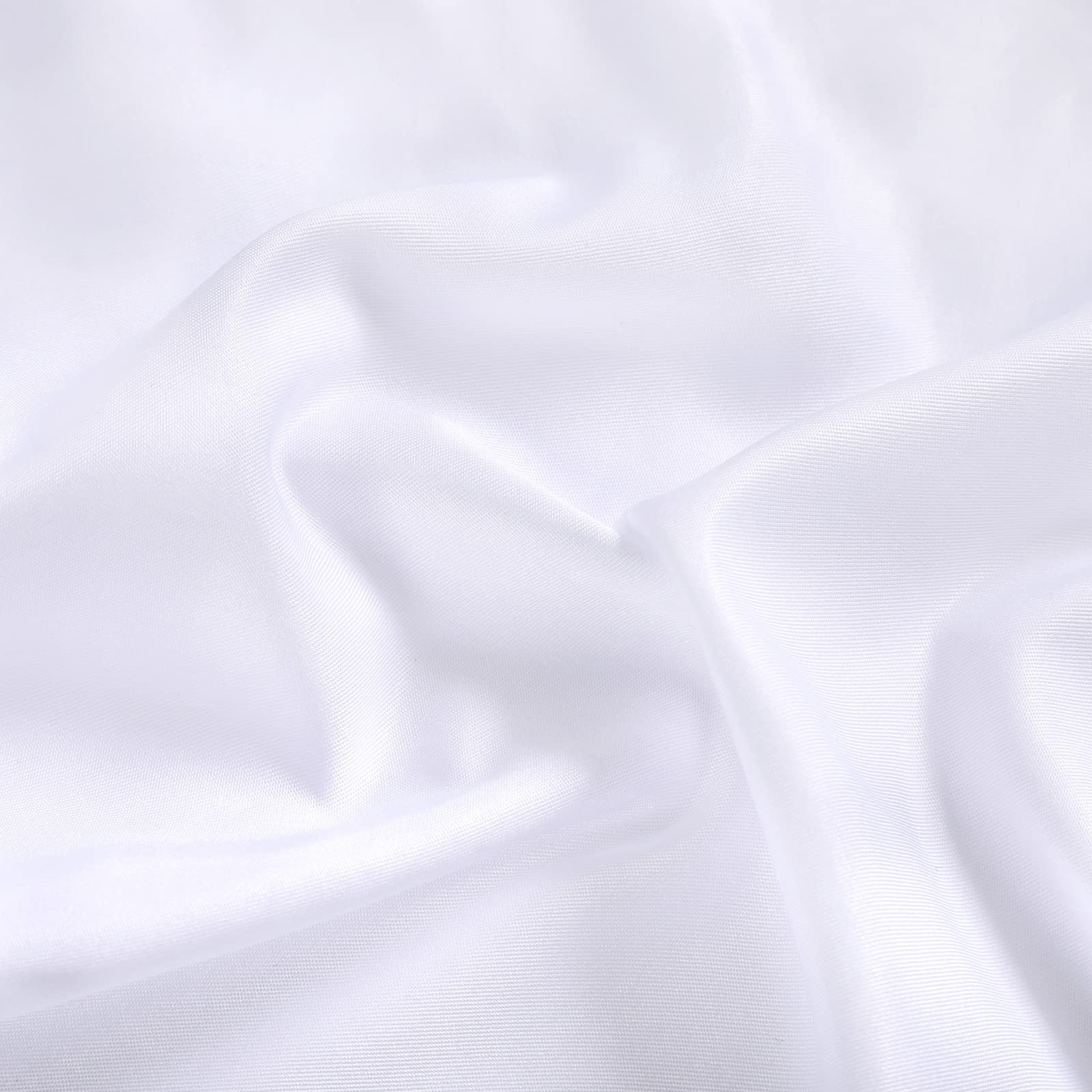 10x10FT White Backdrop Curtain for Parties Wedding White Photo Backdrop Curta…