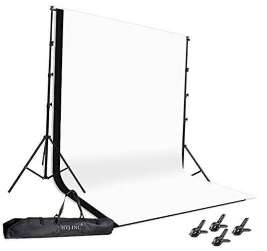 Photo Background Support System with 8.5 x 10ft Backdrop Stand Kit, 100%