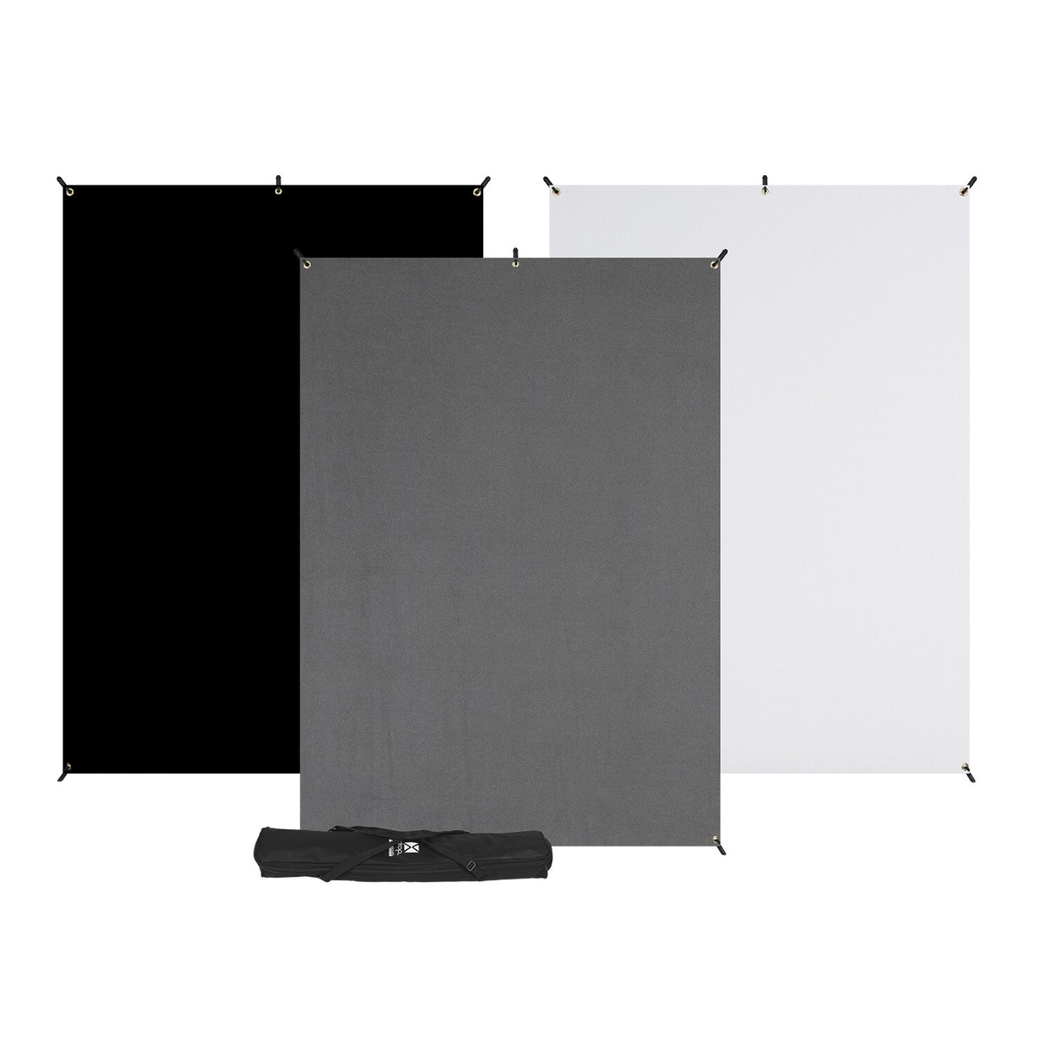 Westcott X Drop 3 Pack Backdrop Kit 5 x 7 feet