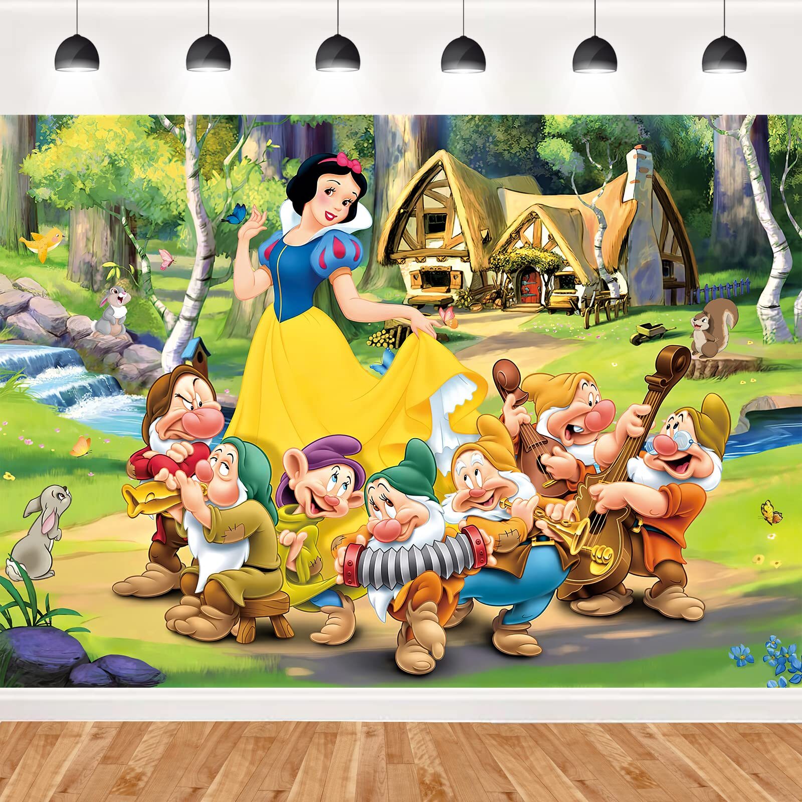 Princess Backdrop7x5 Ft Princess Banner Princess Background Princess Backdrop Pr