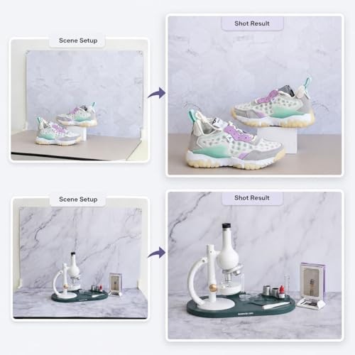 Product Photography Backdrops 22.5×34.5in, Multipattern Extra Large Size SetA