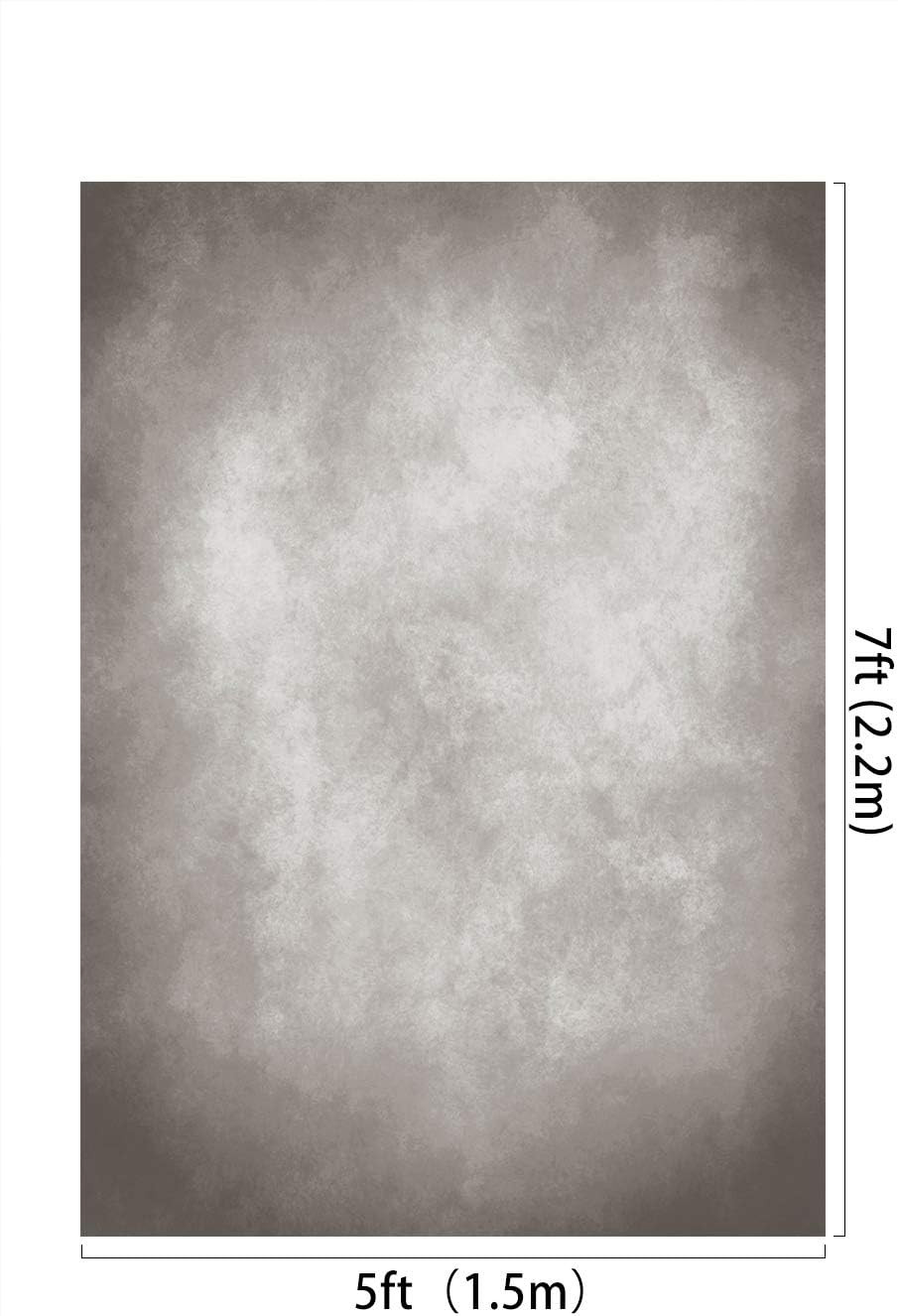 Kate 5X7Ft Vintage Backdrops Abstract Grey Portrait Photo Backdrop for Photograp