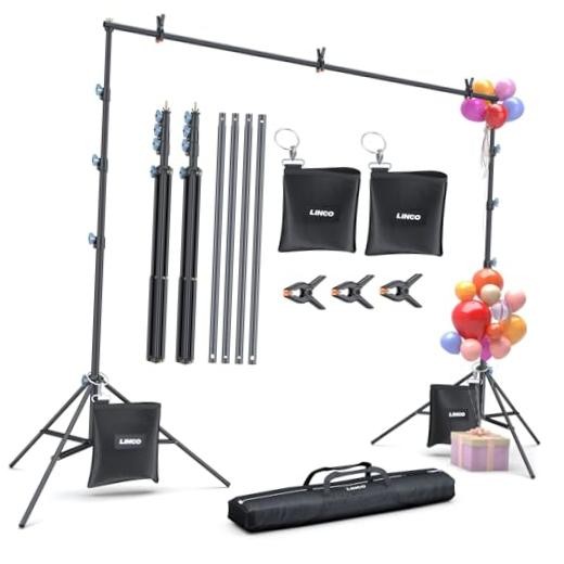 store 10×9.6ft (WxH) Photography Photo Backdrop Stand Background Support