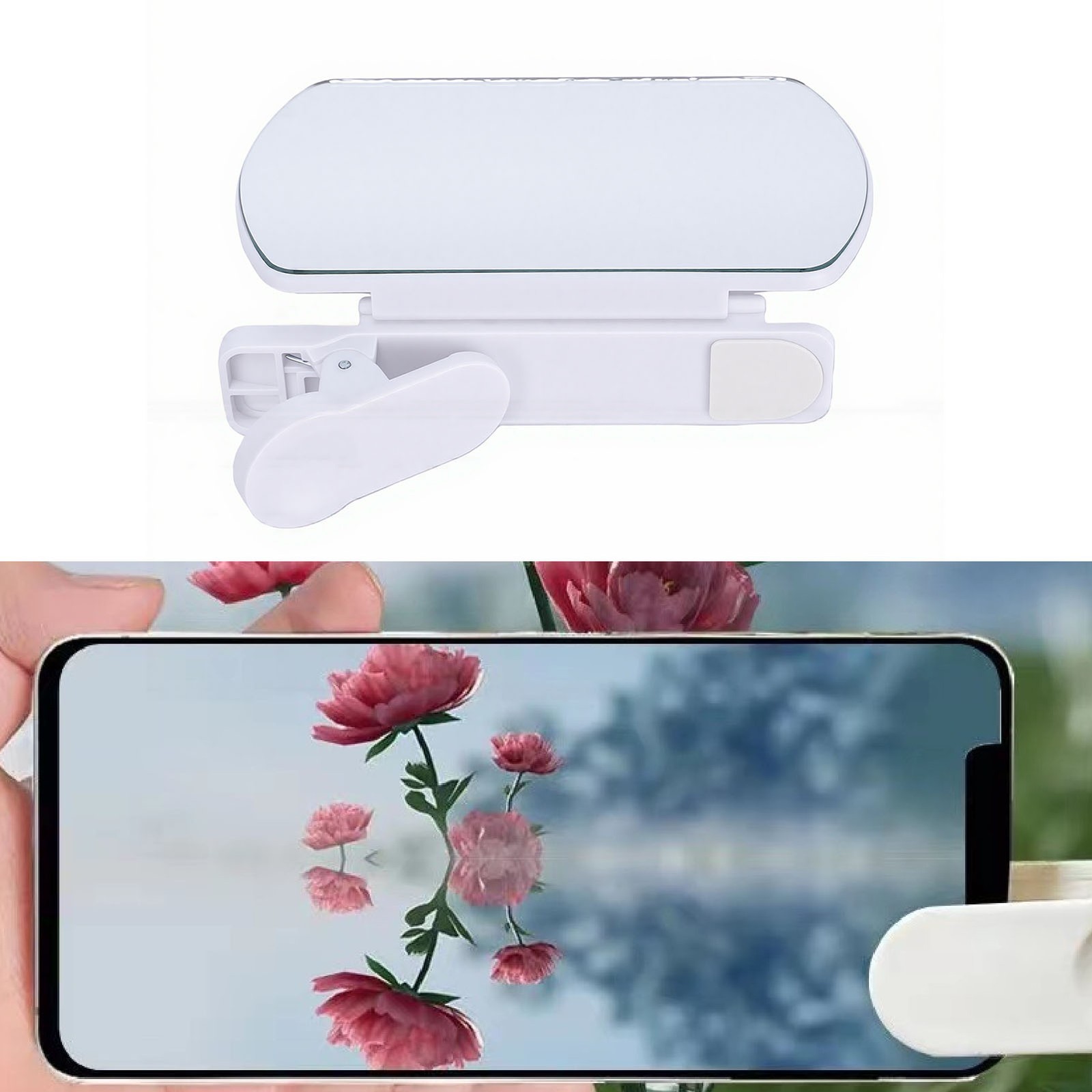 Universal Glass Phone Reflection Mirror For Creative Photography GNKY