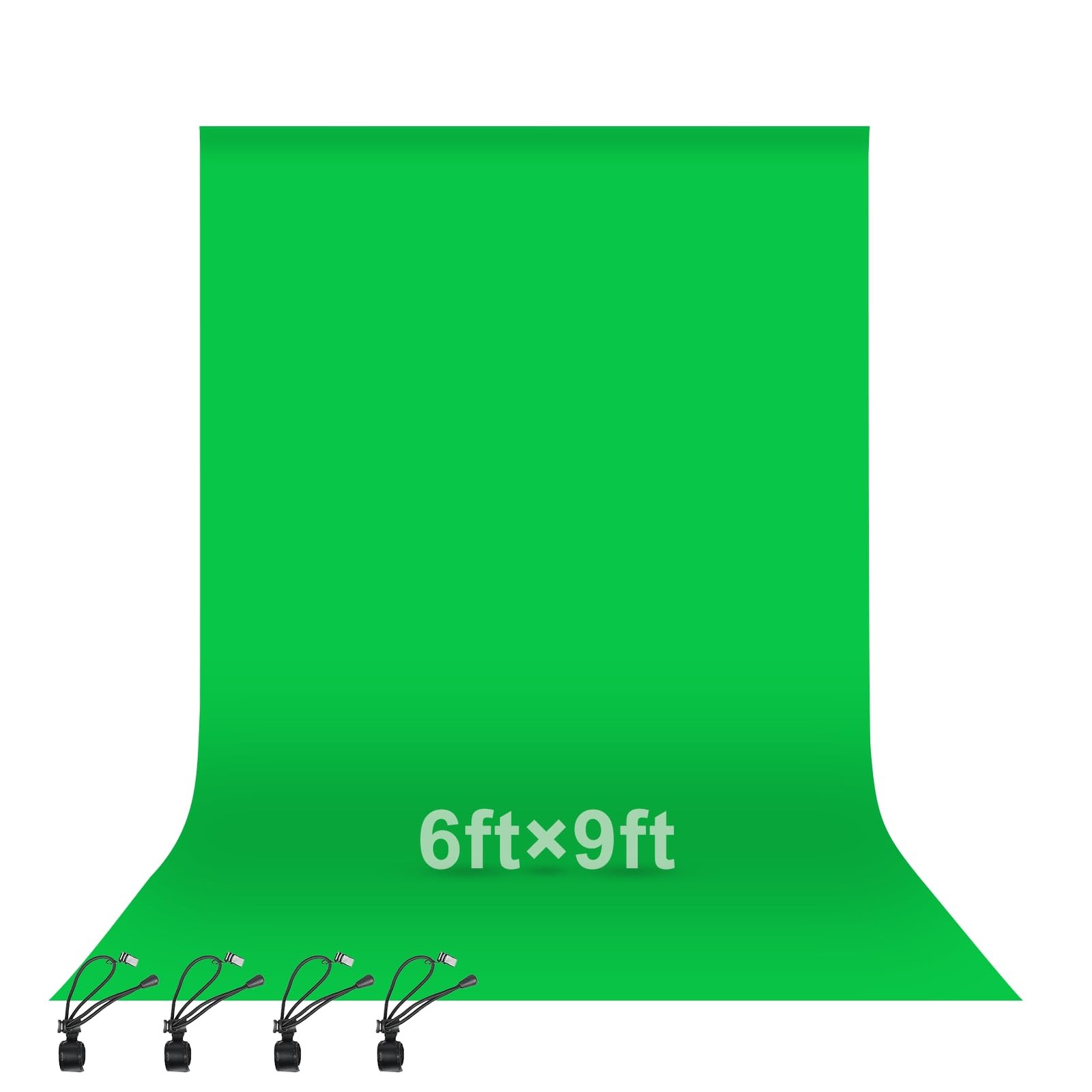 EMART Green Screen Backdrop, 6 x 9 Ft Photography Greenscreen 6 x 9 Ft,