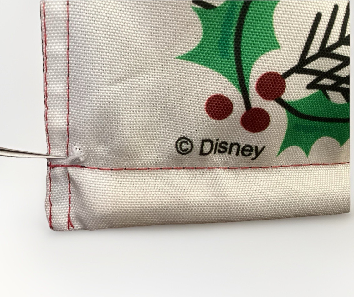 Disney Mickey & Minnie Mouse Sledding Outdoor Banner 15” x 47” Hang Banner Decor