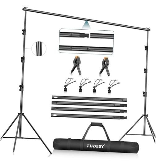 Photo Video Studio 10 x 10Ft Heavy Duty Adjustable Backdrop Stand,Background