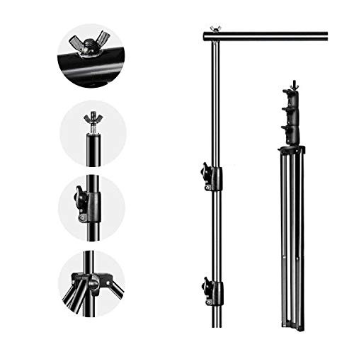 10 x 10Ft Photo Video Studio Heavy Duty Adjustable Muslin Backdrop Stand