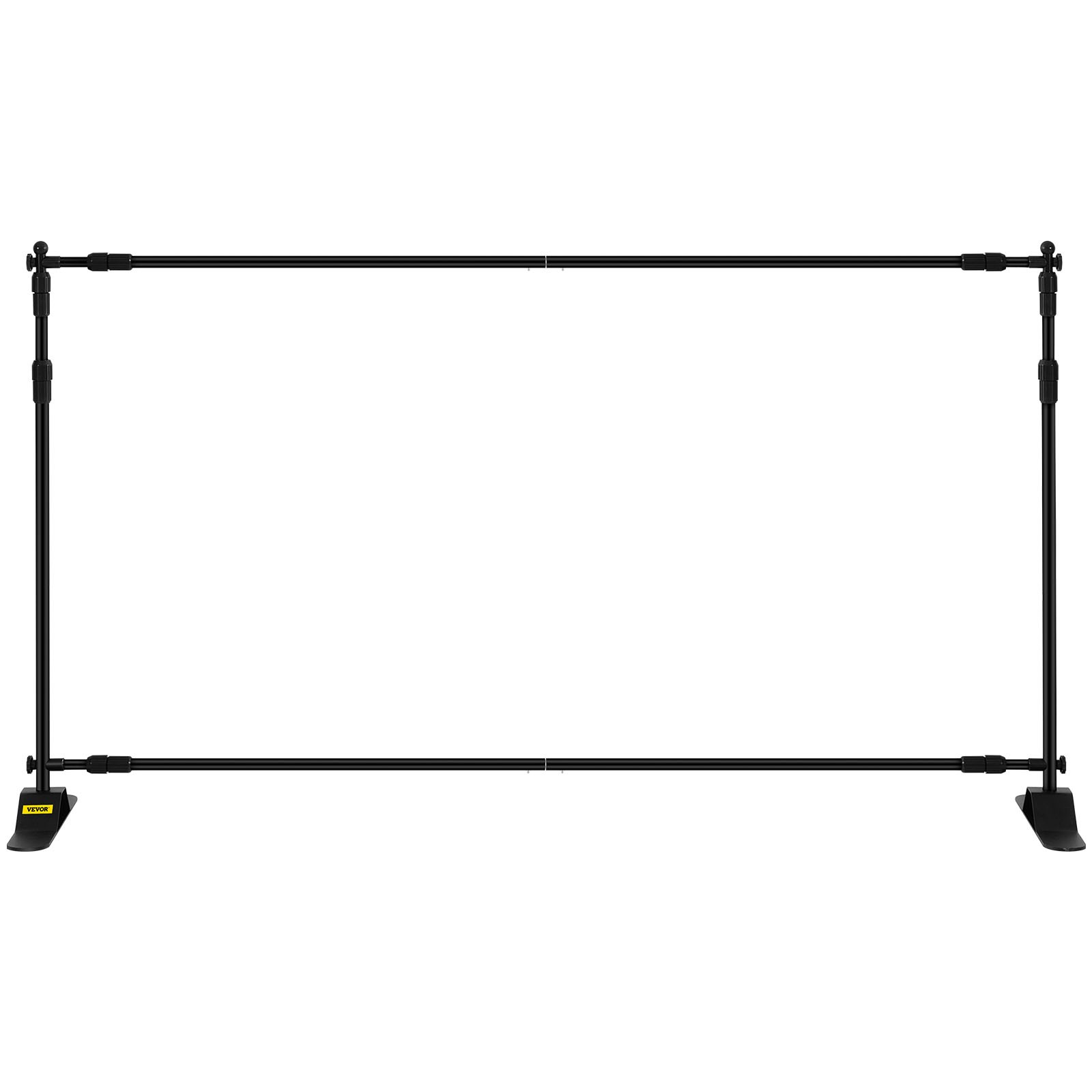 VEVOR 8′ Display Backdrop Banner Stand Adjustable Telescopic