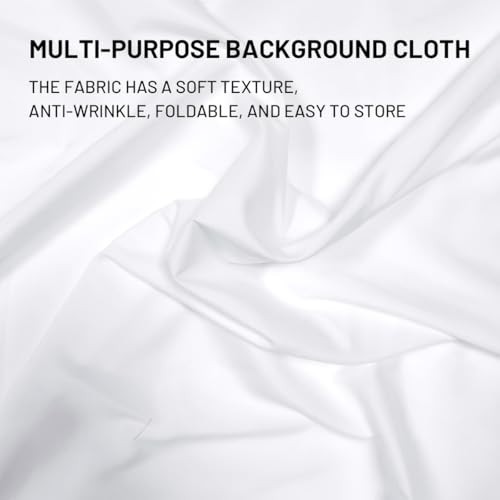 Backdrop Background 10 X 7 FT Large Photography Backdrop Photo 10*7 White