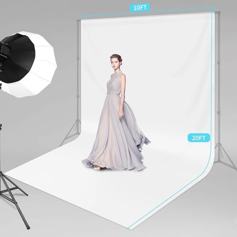 10x20FT Non-Reflective Polyester Photography Backdrop Video & Photo Shoot New
