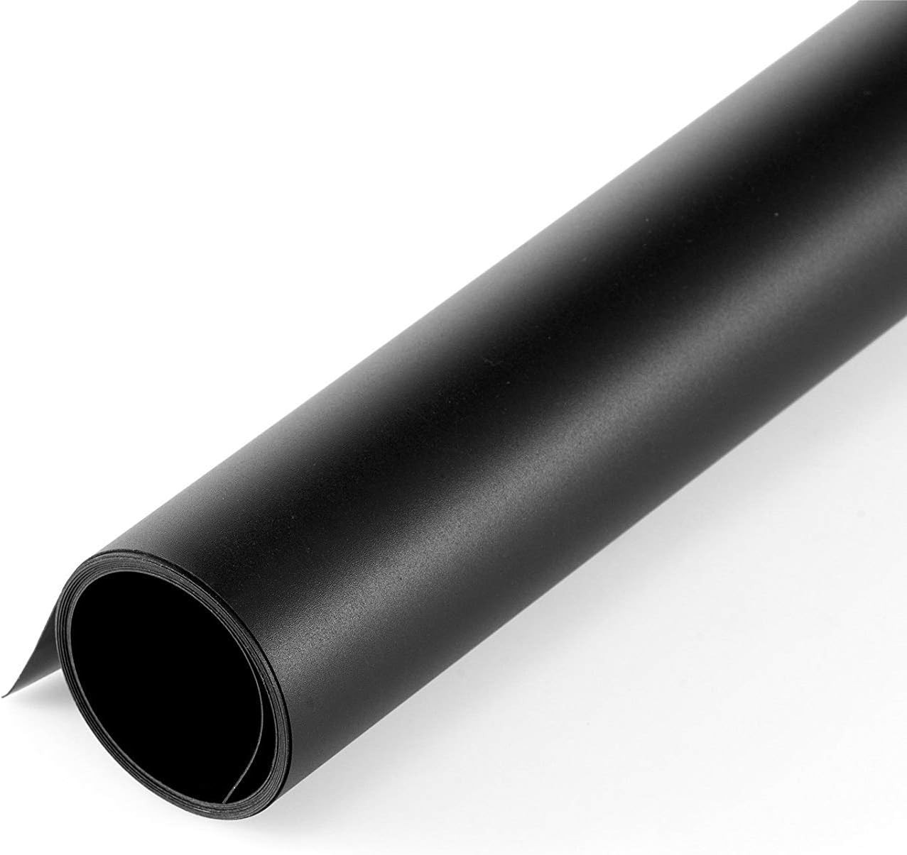 Meking Black PVC Photography Backdrop Matte & Reflective 60x130cm,