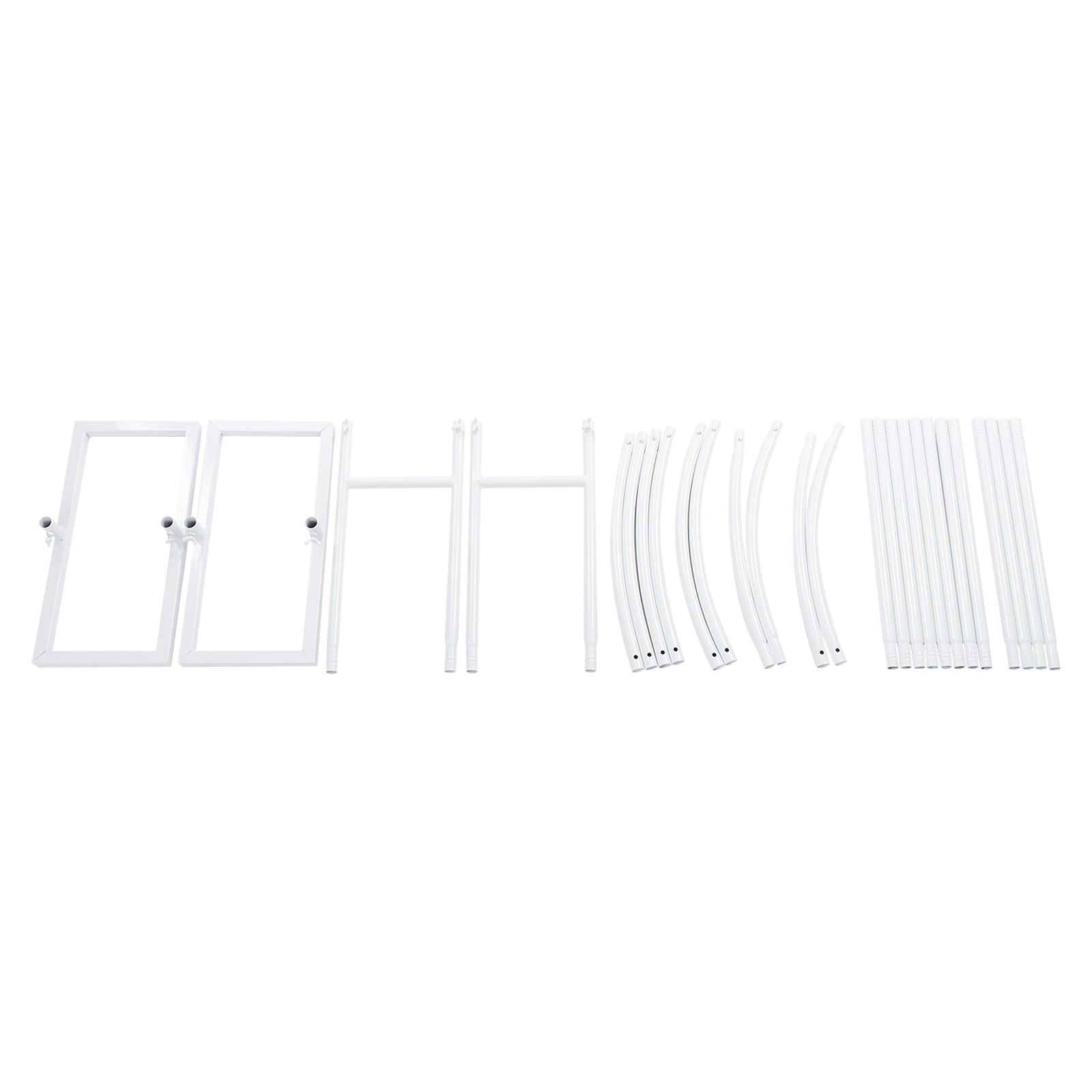Arch Backdrop Stand,White Wedding Arch Backdrop Stand, Metal Arch Backdrop Stand