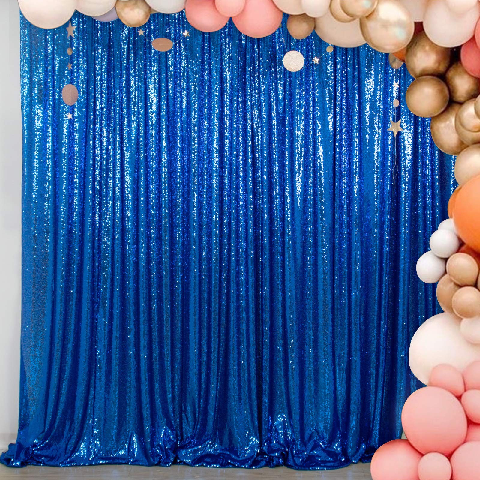 Sequin Backdrop – Royal Blue, 4FTx6FT (48inx72in) – Perfect for Wedding, Part…