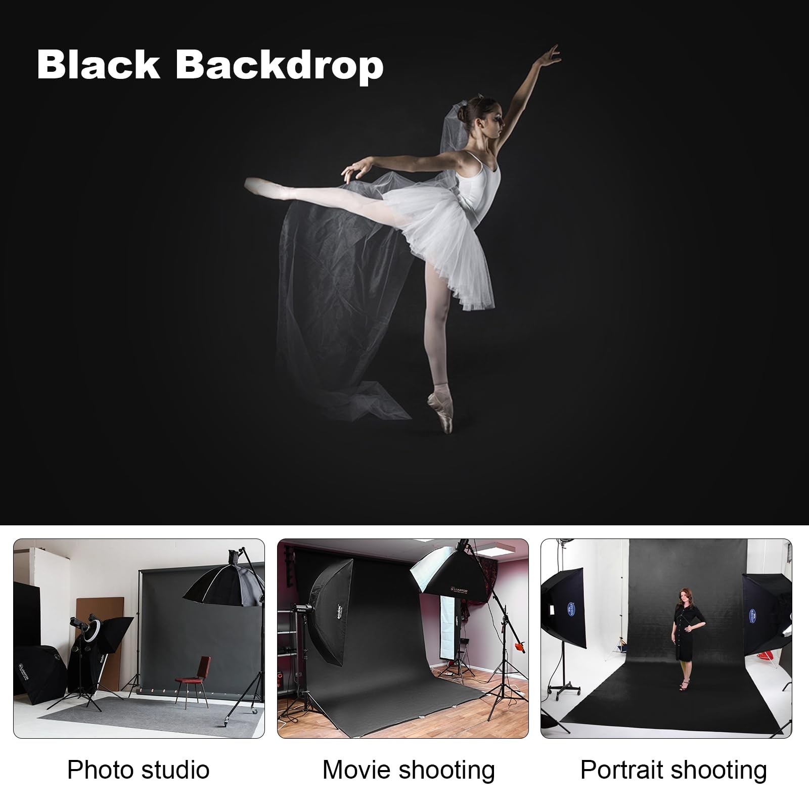 6x9Ft Green Screen Backdrop Photography Background Curtain for Video Streaming
