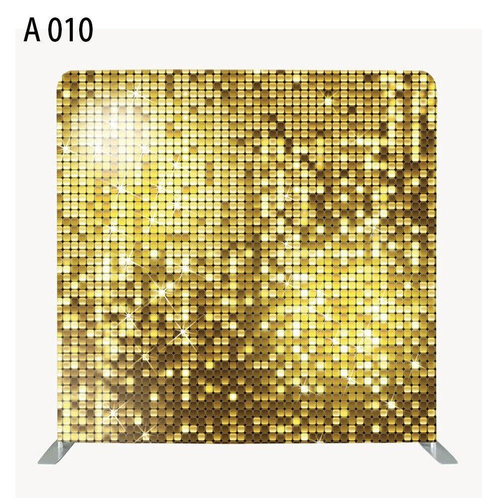 Christmas Photo Backdrop with Sturdy Stand (Custom Image Available) for Parties