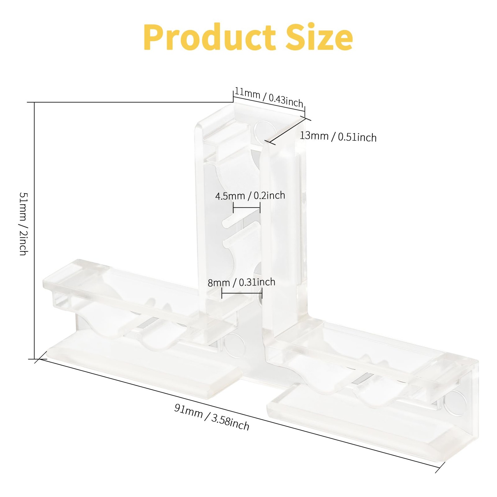 8 PCS Photo Backdrop Board Brackets TShape Vertical Support Universal Hard