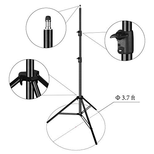 10 x 10 ft Photo Video Studio Heavy Duty Adjustable Backdrop Support System